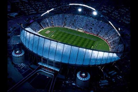 Larger than life: Qatar prepares for the 2022 World Cup. Credit: AS&P